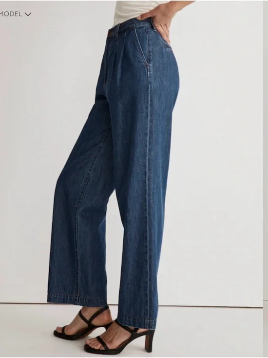 Madewell Harlow Wide-Leg Jeans Size 27 - Picture 3 of 8